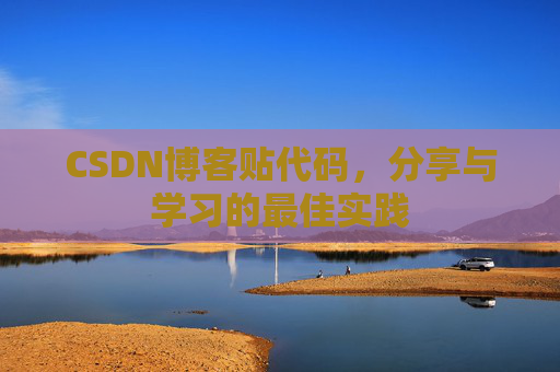 CSDN博客贴代码，分享与学习的最佳实践